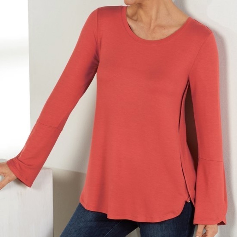 Soft Surroundings Bonair Long Sleeve Top